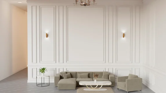 Потолочные плинтусы и багеты