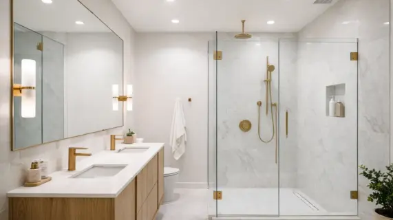 Можно ли устанавливать натяжные потолки в ванной