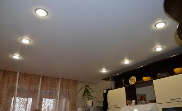 Сатиновые потолки