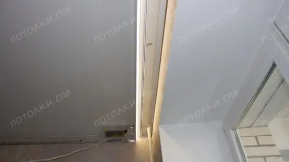 Проект матового потолка на ул. Пархоменко 19к1