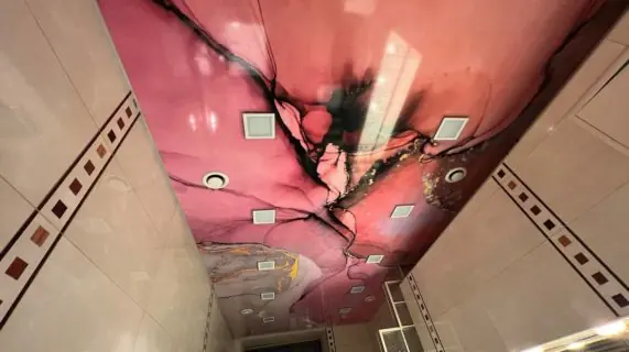 Фото печать на парящем профиле