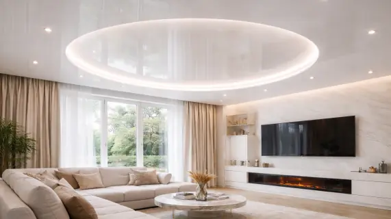 Натяжные потолки в СПб: цены и виды